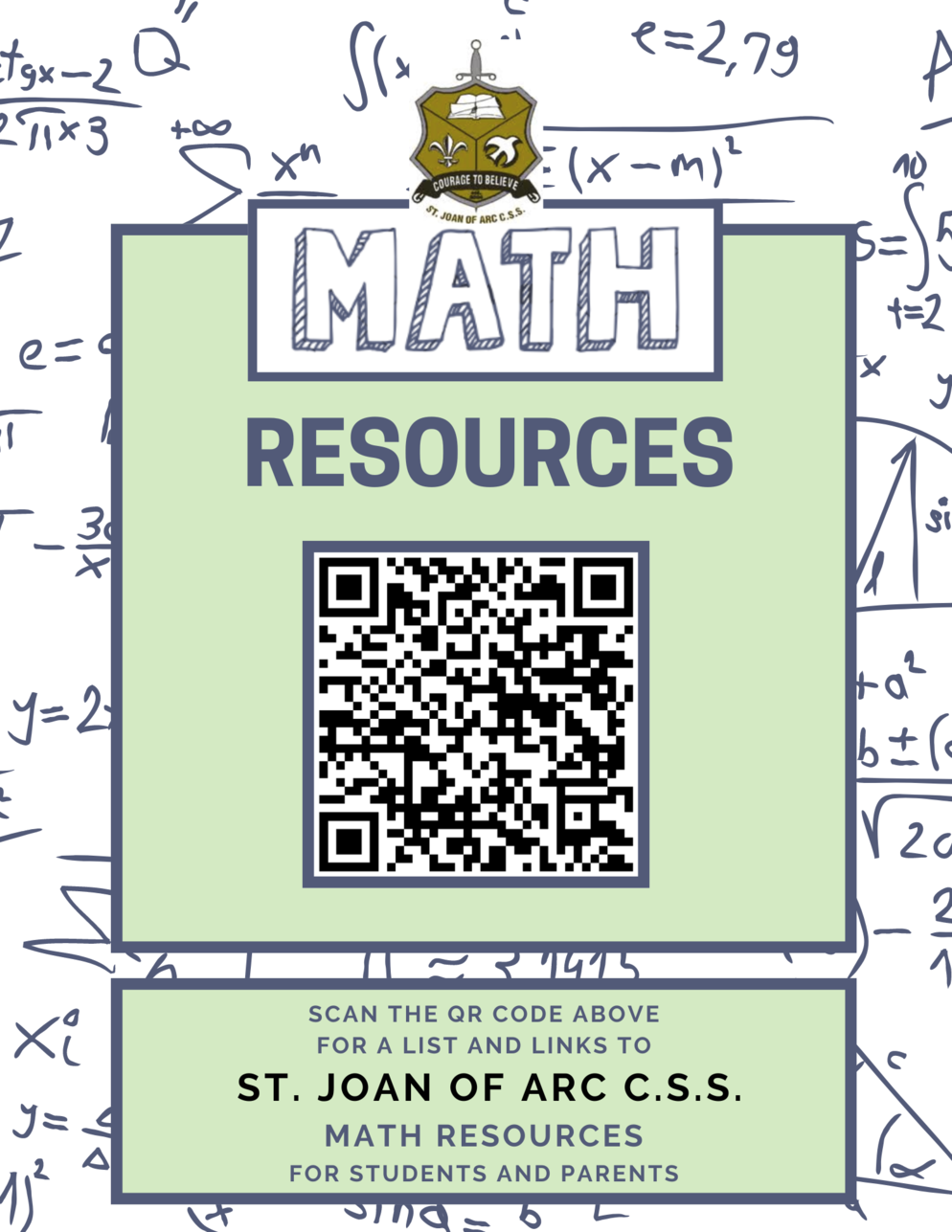 SJA Math Resources graphic