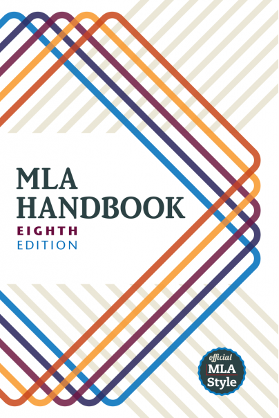 MLA Handbook cover